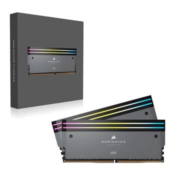 رم کورسیر مدل Dominator Titanium RGB AMD Expo ظرفیت (64GB (32GBx2 فرکانس 6000 مگاهرتز - 2