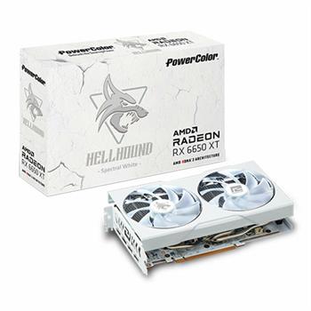 کارت گرافیک پاور کالر PowerColor Hellhound Spectral White Radeon RX 6650 XT 8GB