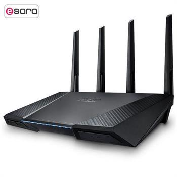 روتر بی‌سیم و دوبانده گیگابیتی ایسوس مدل RT-AC87U RED  - 7