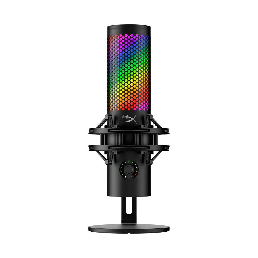 میکروفن با سیم هایپرایکس مدل QuadCast 2 S - USB