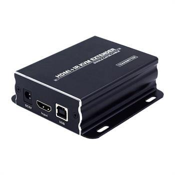 افزایش طول HDMI بر روی کابل شبکه تا 120 متر با قابلیت KVM لایمستون LS-HKE120