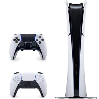 کنسول بازی سونی PlayStation 5 Slim Digital ظرفیت 1 ترابایت | همراه دوال سنس Edge
