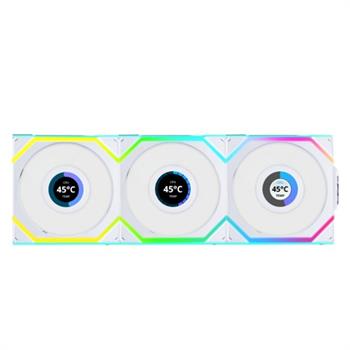 فن کیس لیان لی UNI FAN SL Wireless Reverse White بسته 3 عددی