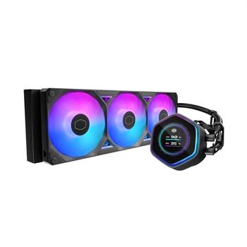 خنک کننده پردازنده مایع کولر مستر آرجی بی  MASTERLIQUID Atmos II LCD 