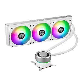 خنک کننده مایع پردازنده لیان لی مدل Galahad AIO UNI FAN Edition White