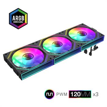 فن کیس گیمینگ گیم مکس مدل FN12A-S3I RB