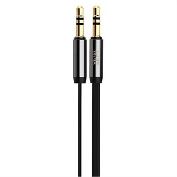 کابل انتقال صدا 1متری 3.5mm male به 3.5mm male right angle flat cable gold-plated  یوگرین مدل AV119 