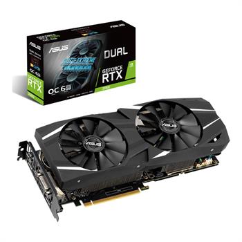 کارت گرافیک ایسوس DUAL GeForce RTX2060 O6G