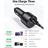 یوگرین  CD239 Car Charger / 20467 - 2