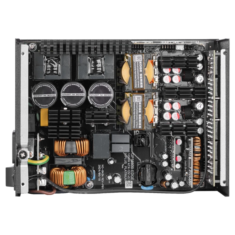 Green GP1650B-EDGE 1650W ATX v3.1 80Plus Platinum Full Modular Power Supply - 4