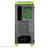 Green Z3 CRYSTAL GREEN TEMPERED GLASS Mid Tower Case - 9