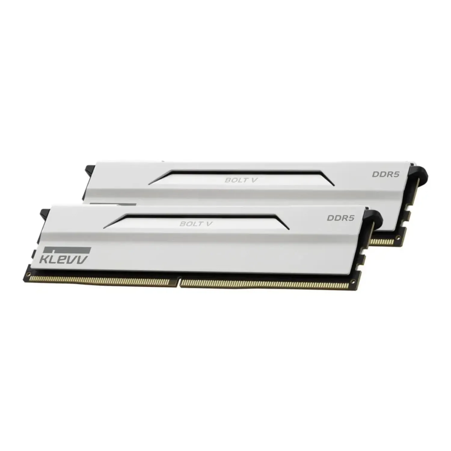 KLEVV Bolt V White 32GB (2x16) DDR5 6000MHz CL30 Dual Channel Desktop Ram - 4