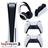 Sony PlayStation 5 Game Console Bundle 2Gamepads & Headset & Charger - 3