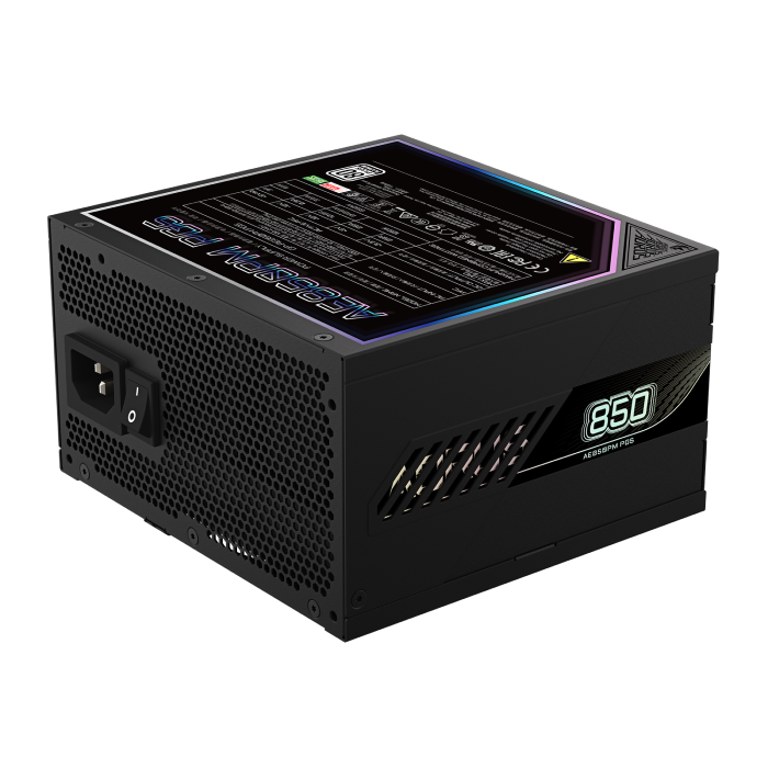 GigaByte AORUS ELITE P850W 80+ Platinum Modular PCIe 5.0 (rev. 1.0) PowerSupply - 3
