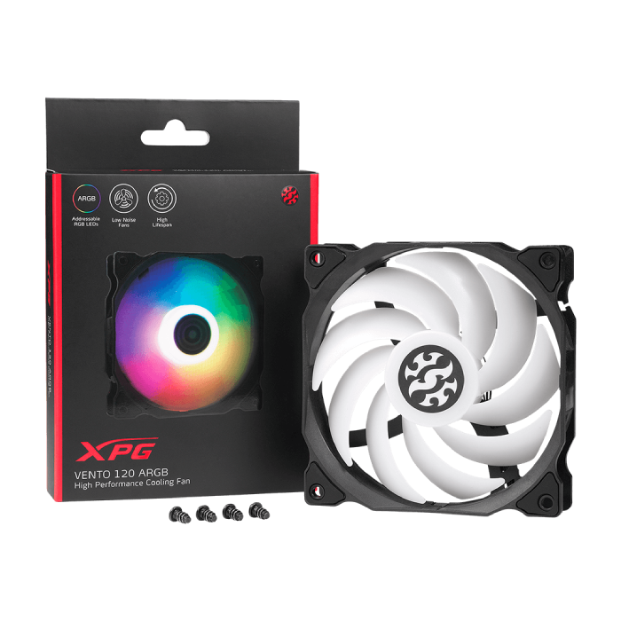 Adata XPG VENTO Black 120 ARGB FAN Fan Case - 3