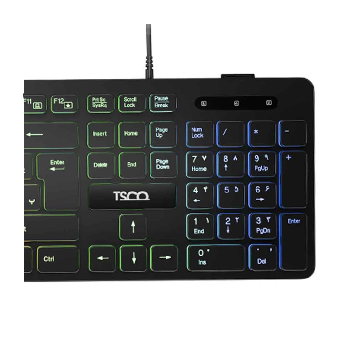 Tsco TK 8049 Membrain Switch Keyboard - 3