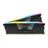 Corsair VENGEANCE RGB Black DDR5 32GB 6200MHz CL36 Dual Channel Ram - 3