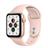 Apple Watch Series SE 2021 GPS 44mm Gold Aluminum Case With Pink Sand Sport Band - 2