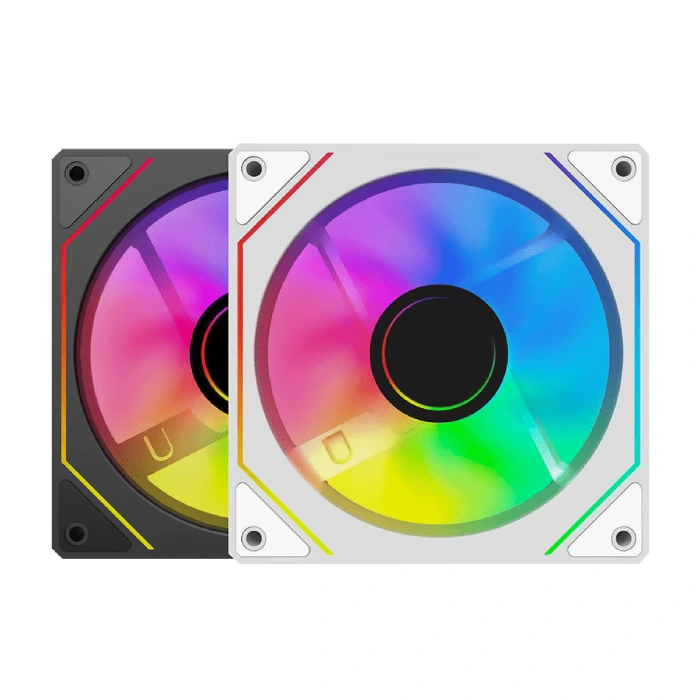 Awest AVI-120B ARGB Gaming Computer Case Fan - 4