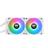 ThermalTake TH240 V2 Ultra ARGB Sync Snow Edition All-In-One Liquid Cooler - 2