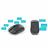 Rapoo 8200M Multi-mode Wireless Keyboard & Mouse - 9