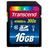 Transcend SDHC Class 10 UHS-I U1 300X Memory Card 16GB - 8