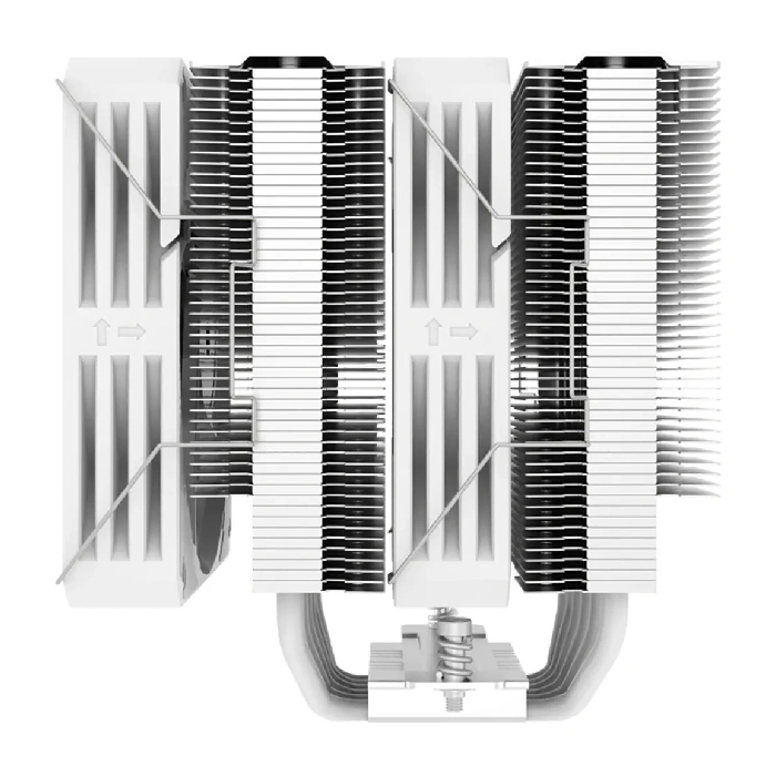 GameMax Twin 600 White CPU Cooler - 4
