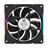 Logikey F327RE Reverse Blade 3 in 1 ARGB Case Cooling Fan - 2