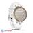 Garmin Lily Cream Gold Bezel with White Case and Silicone Band - 2