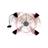 melody Melody Electronics DX-016 Laptop Cooler Stand کول پد  شفاف - 2