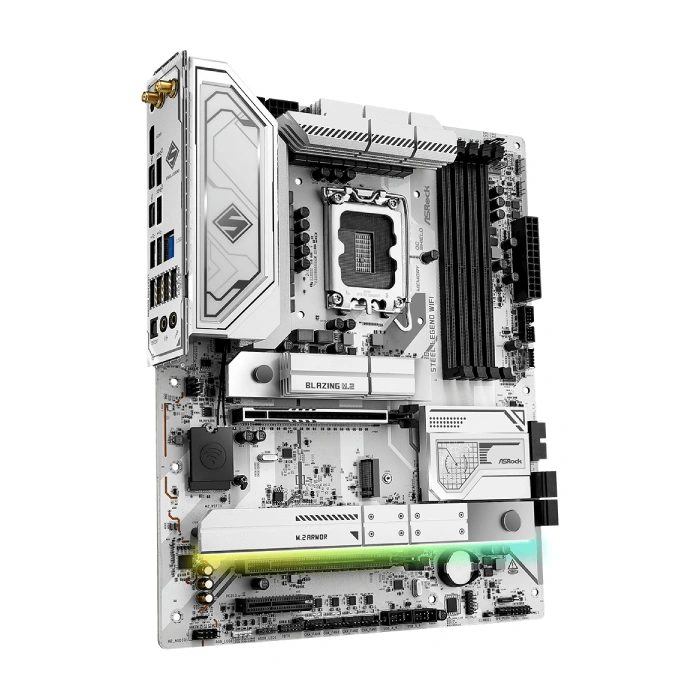 Asrock Z890 Steel Legend WiFi DDR5 LGA1851 Motherboard - 4