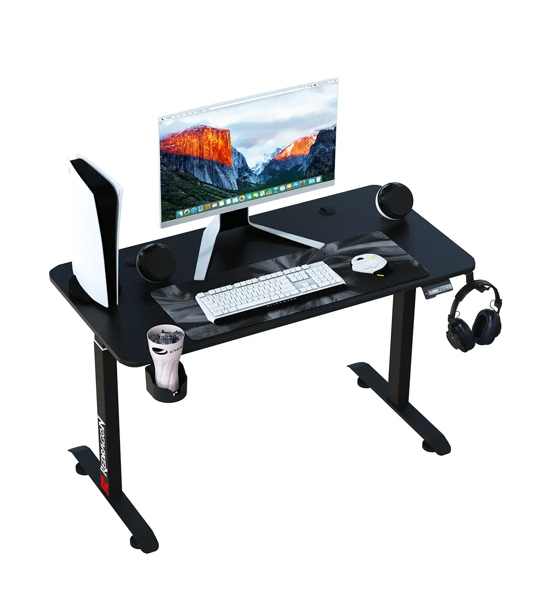 Redragon GD-3500G-M 140cm RGB Gaming Computer Desk - 5