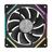 Logikey F327RE Reverse Blade 3 in 1 ARGB Case Cooling Fan - 9