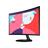 Samsung Essential S3 24C360 23.5Inch HD 4ms 75hz VA Curved Monitor  - 2