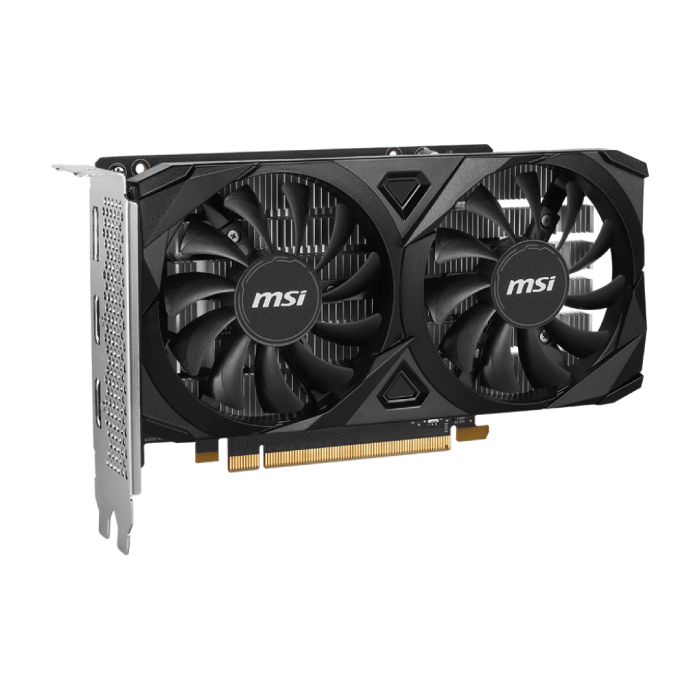 MSI GeForce RTX 3050 VENTUS 2X E 6G OC GDDR6 Graphics Card - 3