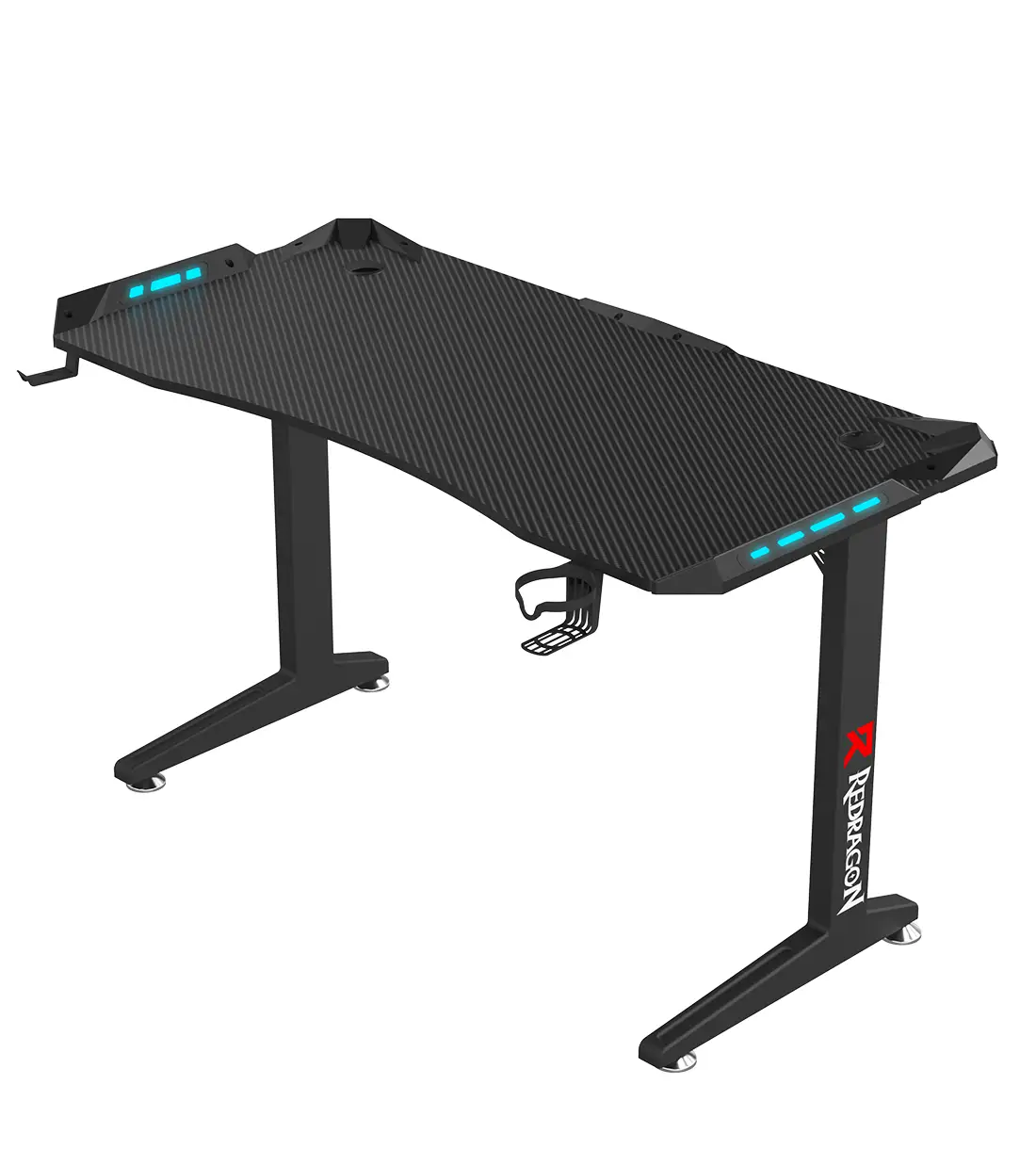 Redragon GD-3101BK 140cm LED Gaming Computer Desk - 2
