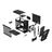Fractal Design Torrent Nano RGB - Black TG Light Tint Case - 8