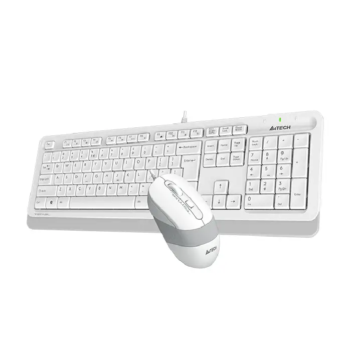 A4tech Fstyler F1010 White Keyboard And Mouse - 3