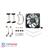 Deep Cool GAMMAXX 400 Red CPU Air Cooler - 7