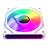 GameMax FN12A-S8I-RW White Reverse 120mm ARGB Case Fan - 7
