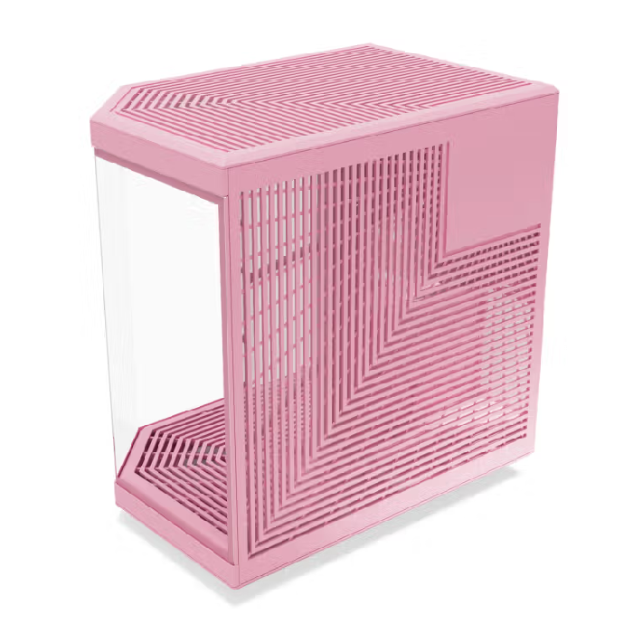 HYTE Y70 Strawberry Milk Mid-Tower ATX Gaming Case - 6