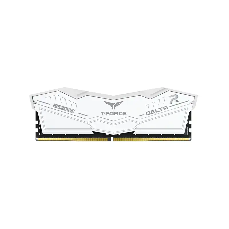Team Group DELTA RGB White 32GB 16GBx2 6000MHz CL38 DDR5 Desktop Ram - 4