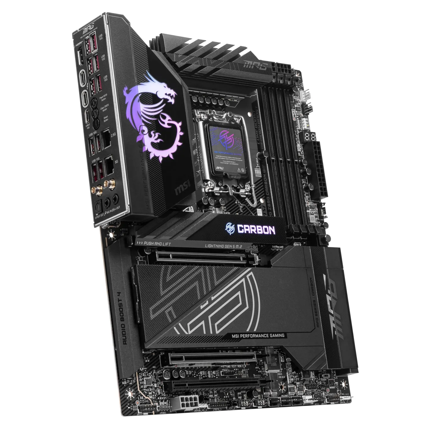 MSI MPG X870E CARBON WIFI DDR5 Motherboard  - 4