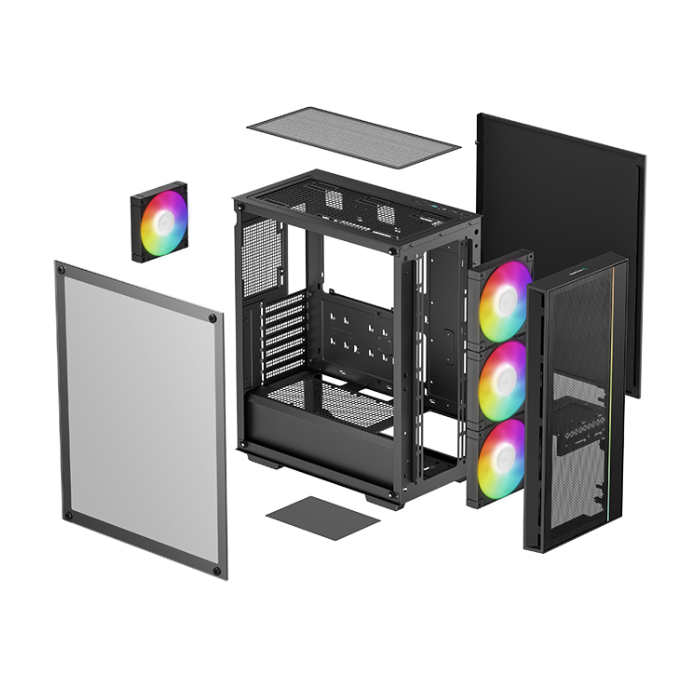 Deep Cool MATREXX 55 MESH V4 C Mid-Tower Computer Case - 8