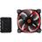 Thermaltake Riing 12 LED Orange 120mm Case Fan - 4