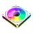GameMax FN12A-S8I-RW White Reverse 120mm ARGB Case Fan - 6