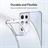 Clear Jelly Cover For Samsung Galaxy S21 Ultra 5G - 3