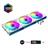 GameMax FN12A-S3I White Gaming Case Fan - 2