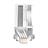 GameMax Sigma 520 Digital WHITE Cpu Cooler Fan - 5