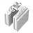 Deep Cool AG620 Digital White ARGB CPU Cooler - 4